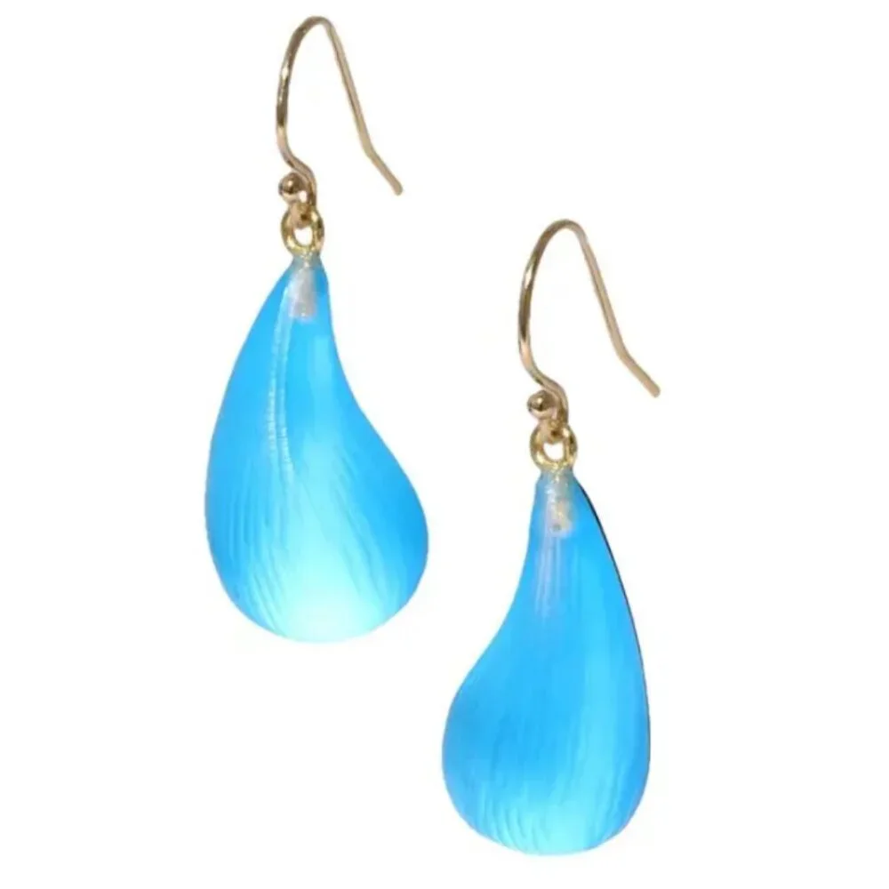 Alexis Bittar | Lucite Dewdrop Earring (Neon Blue)